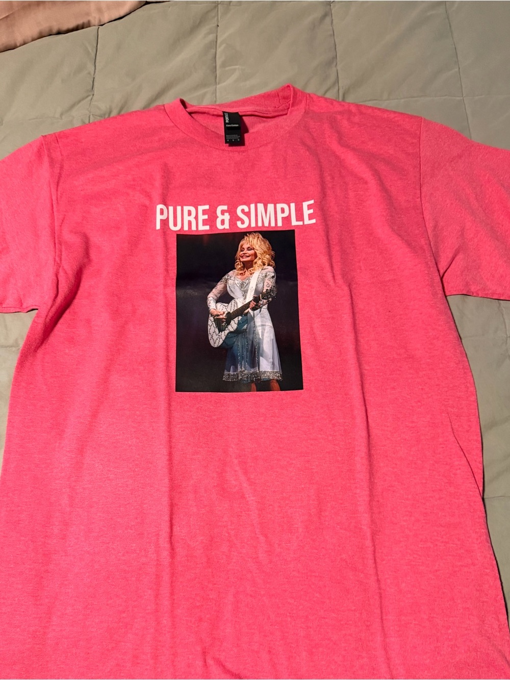 New Original Pure & Simple Dolly concert shirt - Pink
